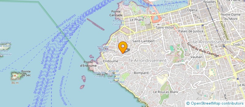 localisation de l'entreprise NARO SERVICES à MARSEILLE