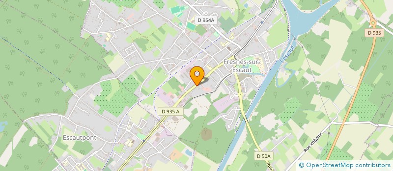 localisation de l'entreprise NAROJED 2  FRESNES-SUR-ESCAUT