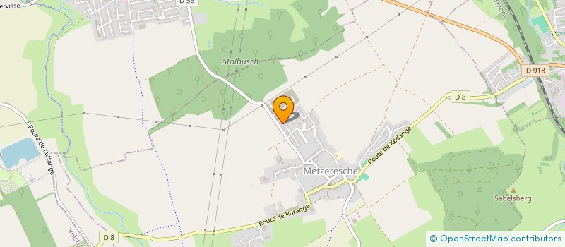 localisation de l'entreprise NAROMA  METZERESCHE