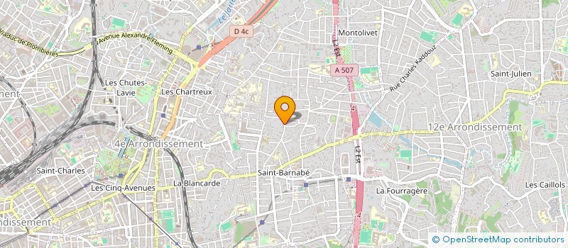 localisation de l'entreprise NAROMAX à MARSEILLE