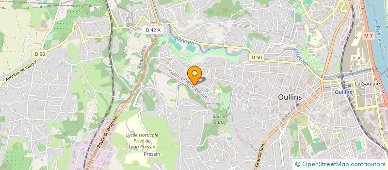 localisation de l'entreprise NARON STORE  OULLINS-PIERRE-BENITE