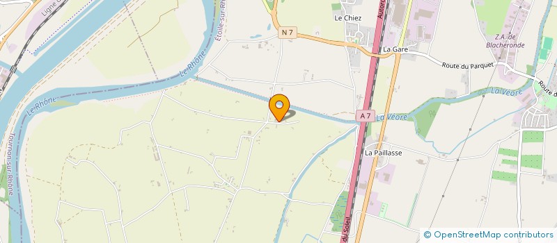 localisation de l'entreprise NAROUN  ETOILE-SUR-RHONE