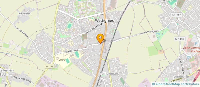 localisation de l'entreprise NARRFALCORP à ARRAS