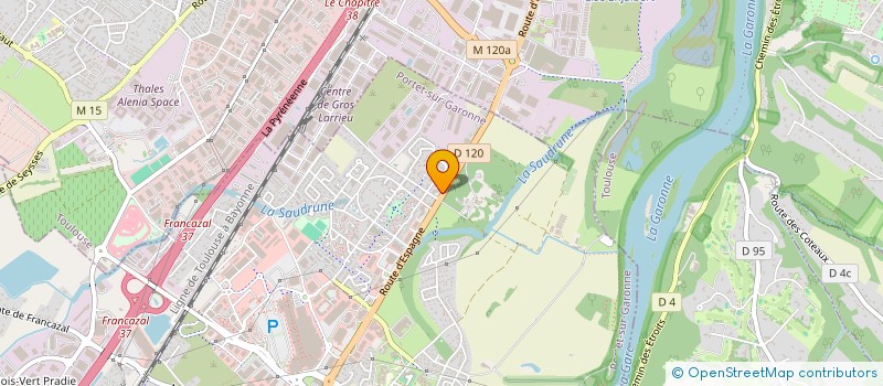 localisation de l'entreprise NARTOS à PORTET-SUR-GARONNE