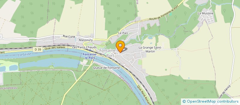 localisation de l'entreprise NARU & PARTNERS à FONTAINE-LE-PORT
