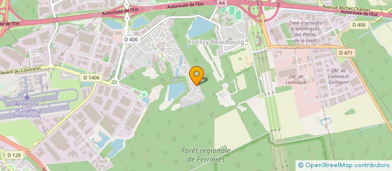 localisation de l'entreprise NARUJO  CROISSY-BEAUBOURG