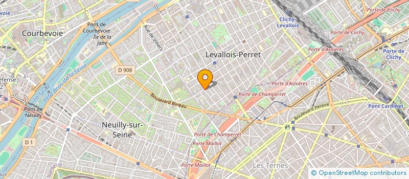 localisation de l'entreprise NARVAL à LEVALLOIS-PERRET