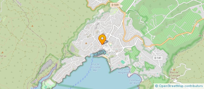 localisation de l'entreprise NARVAL à CASSIS