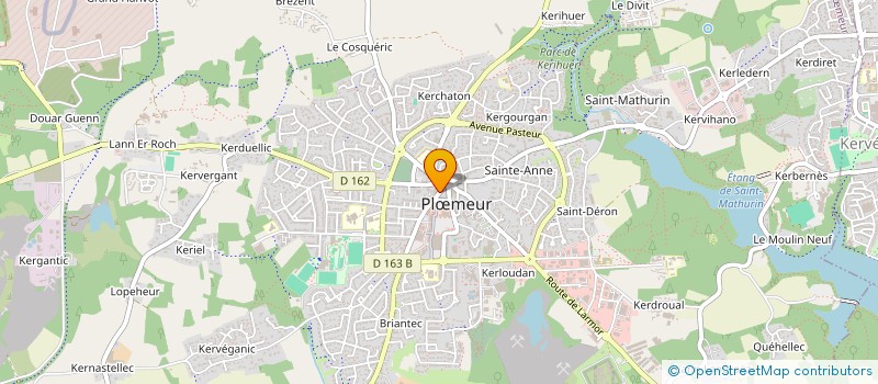 localisation de l'entreprise NARVAL à PLOEMEUR