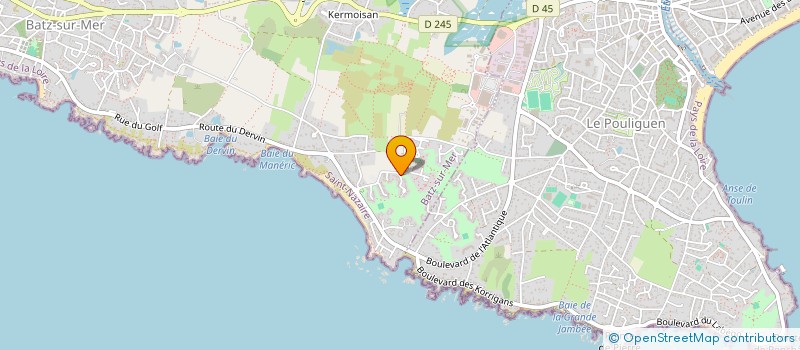 localisation de l'entreprise NARVALEP  BATZ-SUR-MER