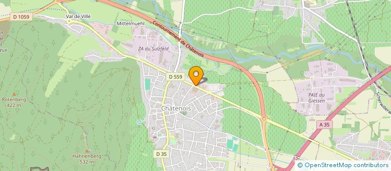 localisation de l'entreprise NARVIN JOSEPH  CHATENOIS