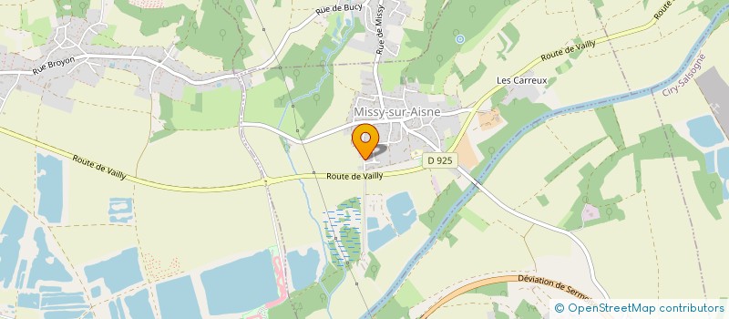 localisation de l'entreprise NARW  MISSY-SUR-AISNE