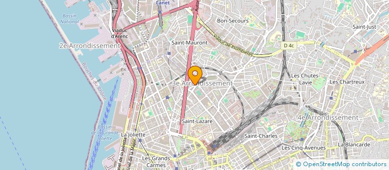 localisation de l'entreprise NAS à MARSEILLE