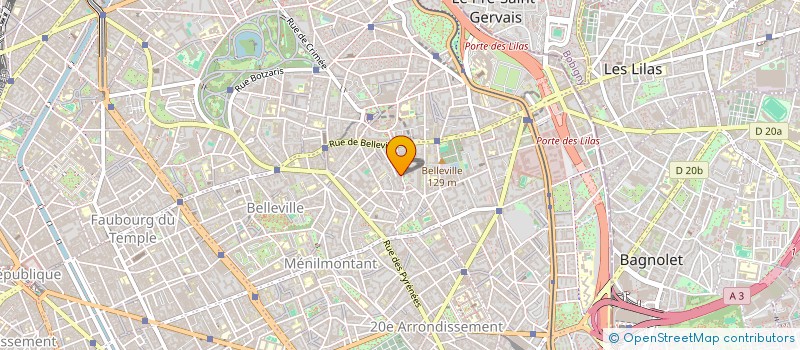 localisation de l'entreprise NAS  PARIS