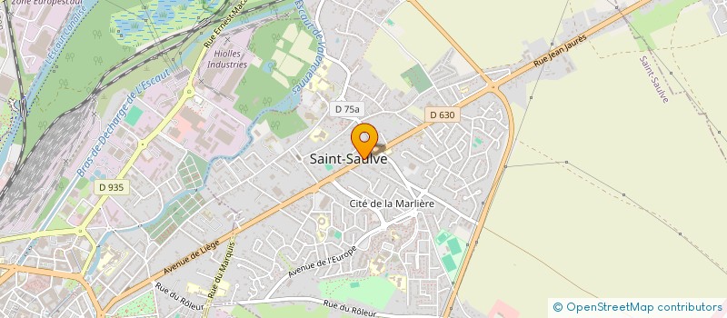 localisation de l'entreprise NAS BARBER SHOP  SAINT-SAULVE