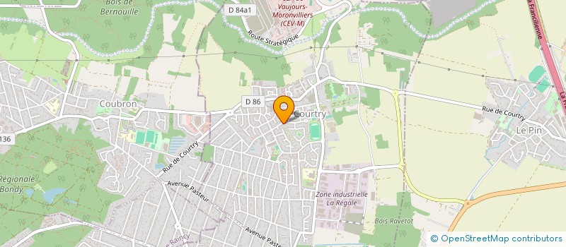 localisation de l'entreprise NAS IMMOBILIER  COURTRY