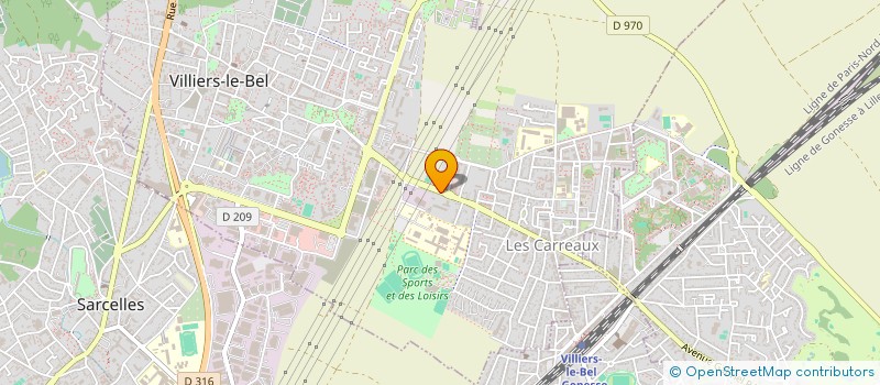 localisation de l'entreprise NAS STOCK  ARNOUVILLE