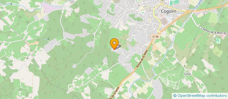 localisation de l'entreprise NASA  COGOLIN