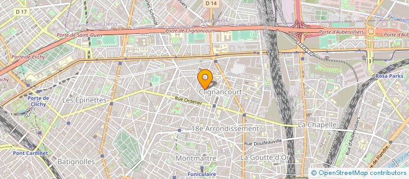 localisation de l'entreprise NASA INGENIERIE  PARIS