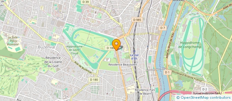 localisation de l'entreprise NASA PHARMA REG CONSULT  SAINT-CLOUD