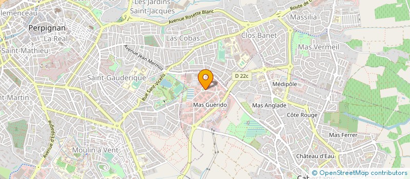 localisation de l'entreprise NASAARA COMMUNICATION  CABESTANY