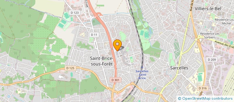 localisation de l'entreprise NASAG DIGITAL SOLUTIONS  SAINT-BRICE-SOUS-FORET