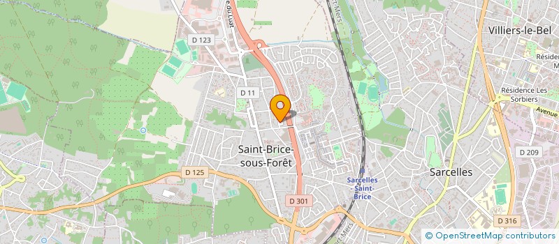 localisation de l'entreprise NASAG TELCO SOLUTIONS  SAINT-BRICE-SOUS-FORET