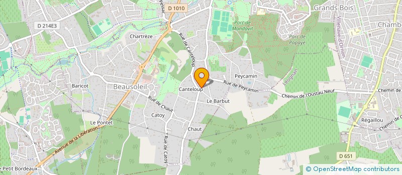 localisation de l'entreprise NASAMA  GRADIGNAN