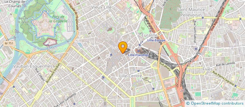 localisation de l'entreprise NASAP 59 à LILLE