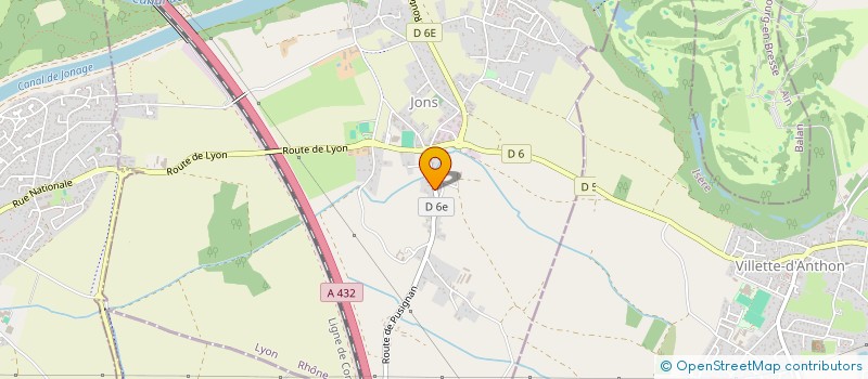 localisation de l'entreprise NASARRE ET FILS à MEYZIEU