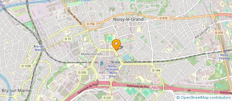 localisation de l'entreprise NASBARBER à NOISY-LE-GRAND