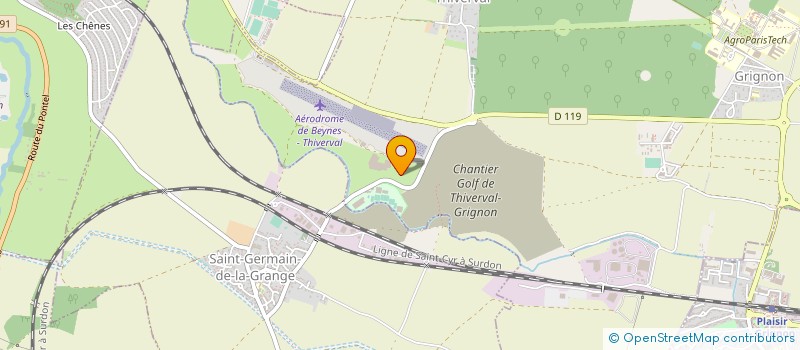 localisation de l'entreprise NASC@R  COIGNIERES