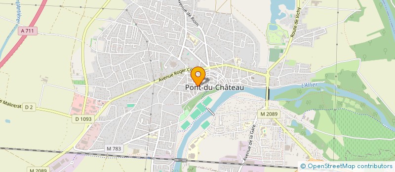 localisation de l'entreprise NASCARO.COM  PONT-DU-CHATEAU