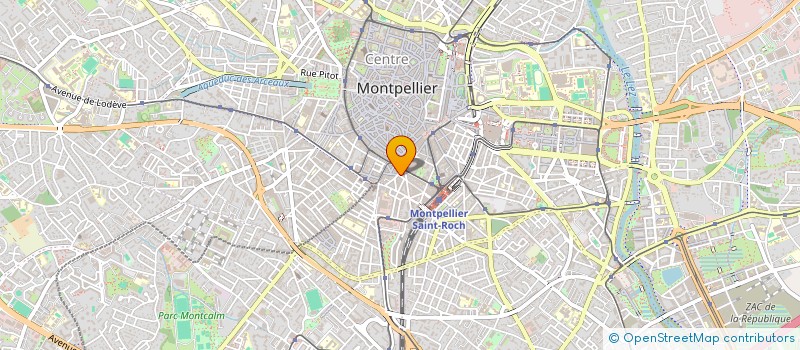 localisation de l'entreprise NASCI D ARTE à MONTPELLIER