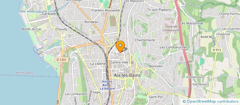 localisation de l'entreprise NASCI TDP  AIX-LES-BAINS