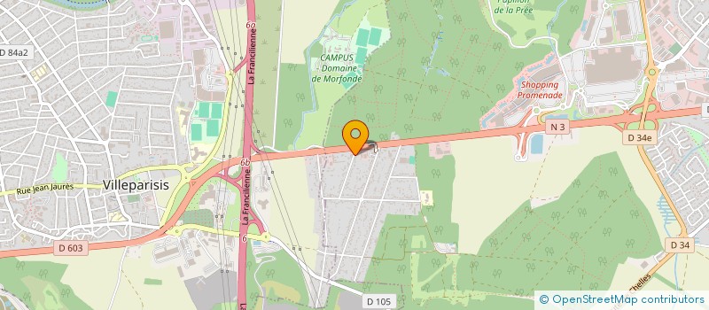 localisation de l'entreprise NASCIMENTO COSTA  CLAYE-SOUILLY