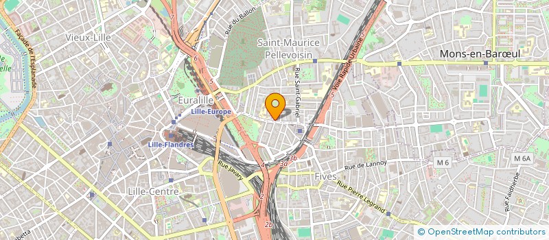 localisation de l'entreprise NASDAC  LILLE