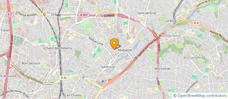 localisation de l'entreprise NASDISTRIB  MARSEILLE