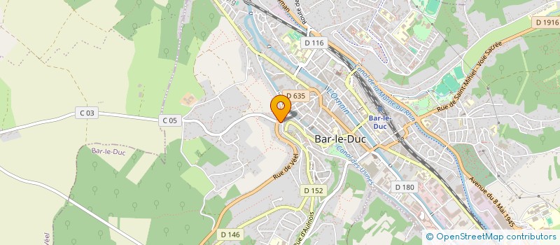 localisation de l'entreprise NASEEB à BAR-LE-DUC