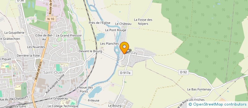 localisation de l'entreprise NASERA  MESLAY