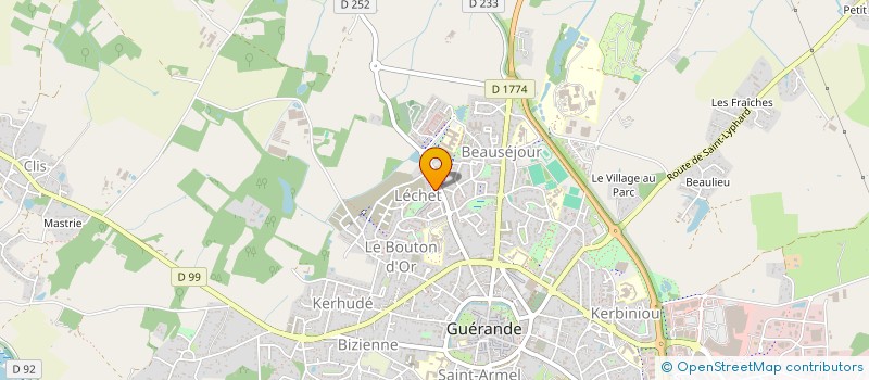 localisation de l'entreprise NASHDOM  GUERANDE