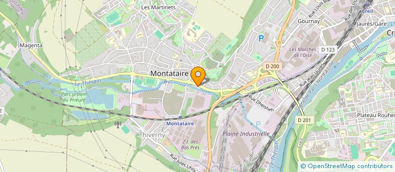 localisation de l'entreprise NASHK  MONTATAIRE