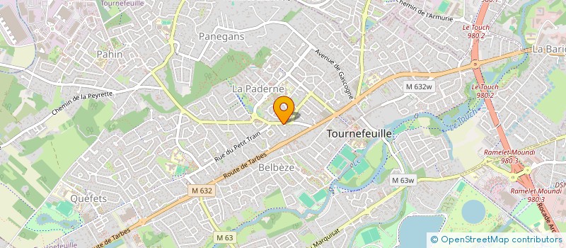 localisation de l'entreprise NASHROCK à TOURNEFEUILLE