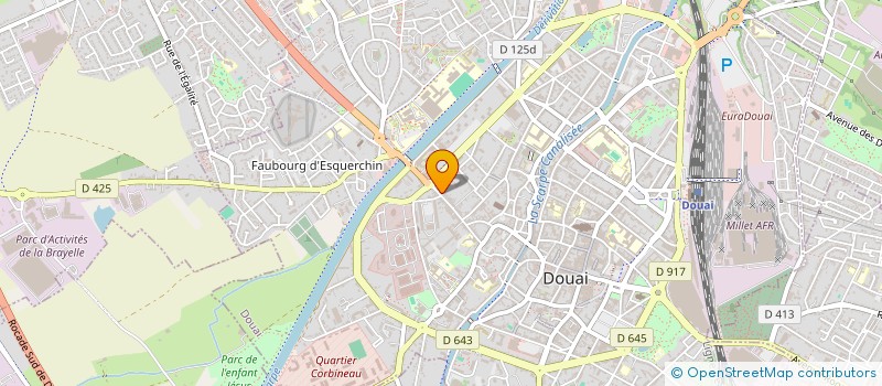 localisation de l'entreprise NASIM à DOUAI