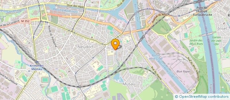 localisation de l'entreprise NASIM SABA à STRASBOURG