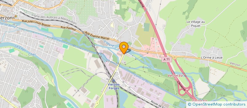 localisation de l'entreprise NASIRA à VIERZON