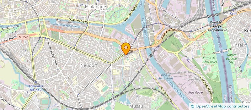 localisation de l'entreprise NASLI à STRASBOURG