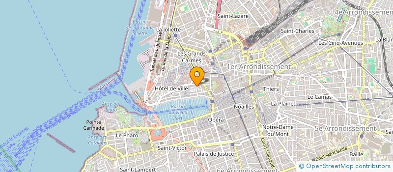 localisation de l'entreprise NASMA  MARSEILLE