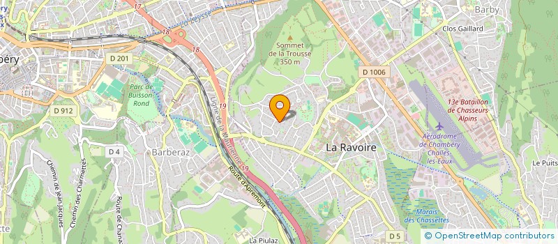 localisation de l'entreprise NASMEA  LA RAVOIRE