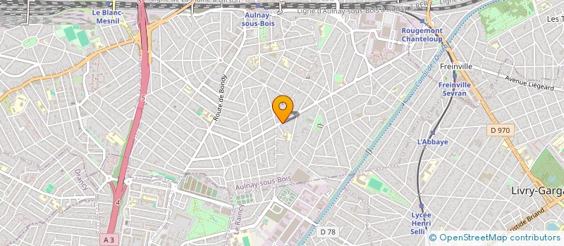 localisation de l'entreprise NASOLY à AULNAY-SOUS-BOIS